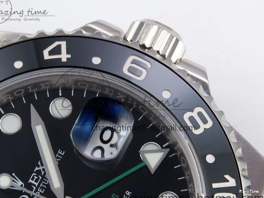 MiroTime 0503 Sporty GMT-Master II 126710 GRNR Black Gray Ceramic 904L Steel 3EF 1:1 Best Edition on Jubilee Strap VR 1339